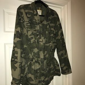 Camo jacket old navy xxl